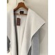 Loro Piana cashmere and wool overcoat , casual, stylish, grey 