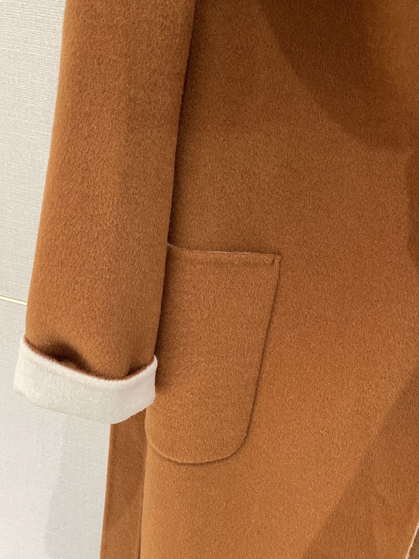 Loro Piana cashmere and wool overcoat , casual, stylish, caramel 