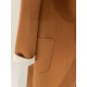Loro Piana cashmere and wool overcoat , casual, stylish, caramel 