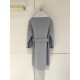 Loro Piana cashmere and wool overcoat , casual, stylish, grey 