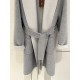 Loro Piana cashmere and wool overcoat , casual, stylish, grey 