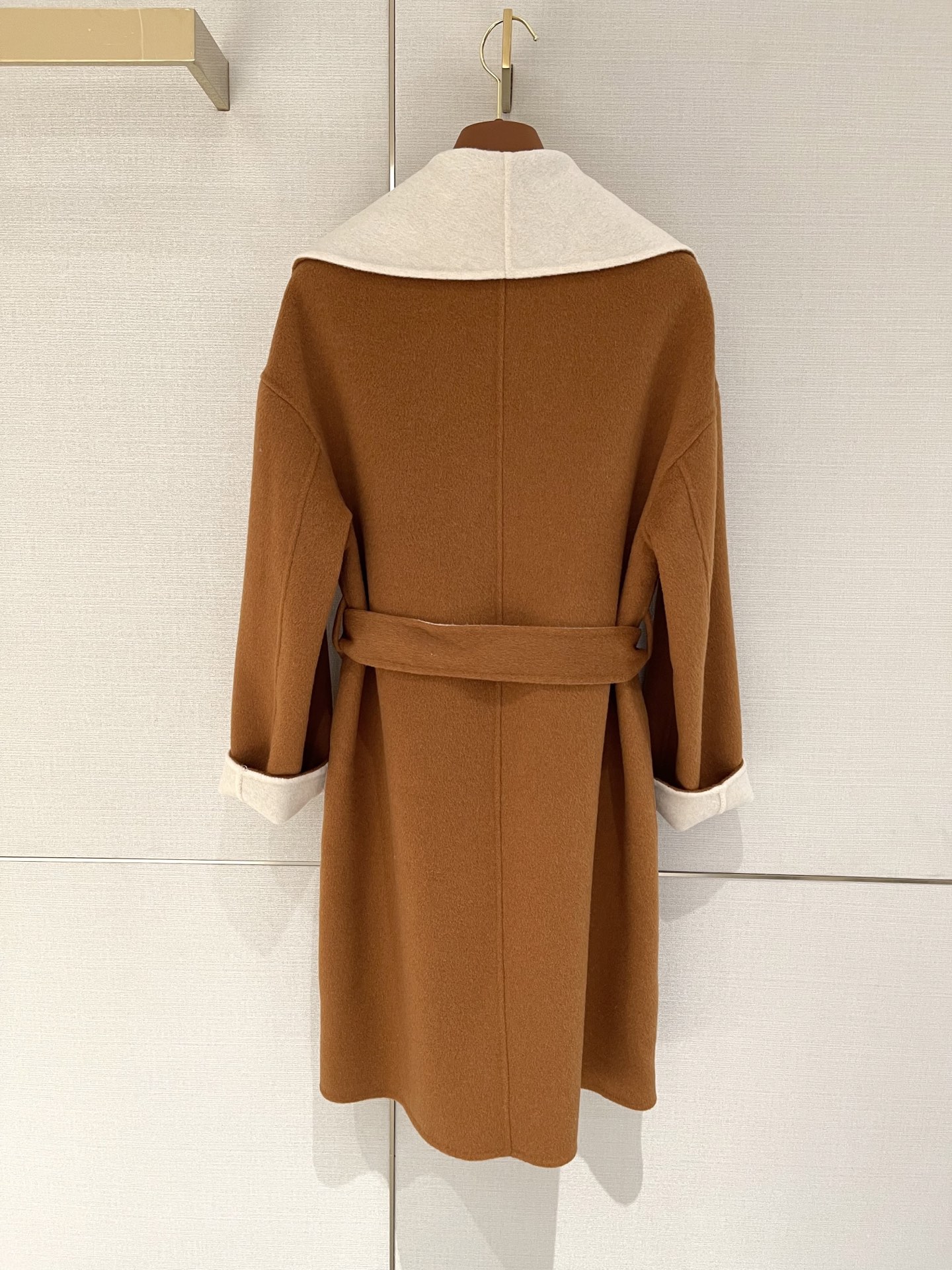 Loro Piana cashmere and wool overcoat , casual, stylish, caramel