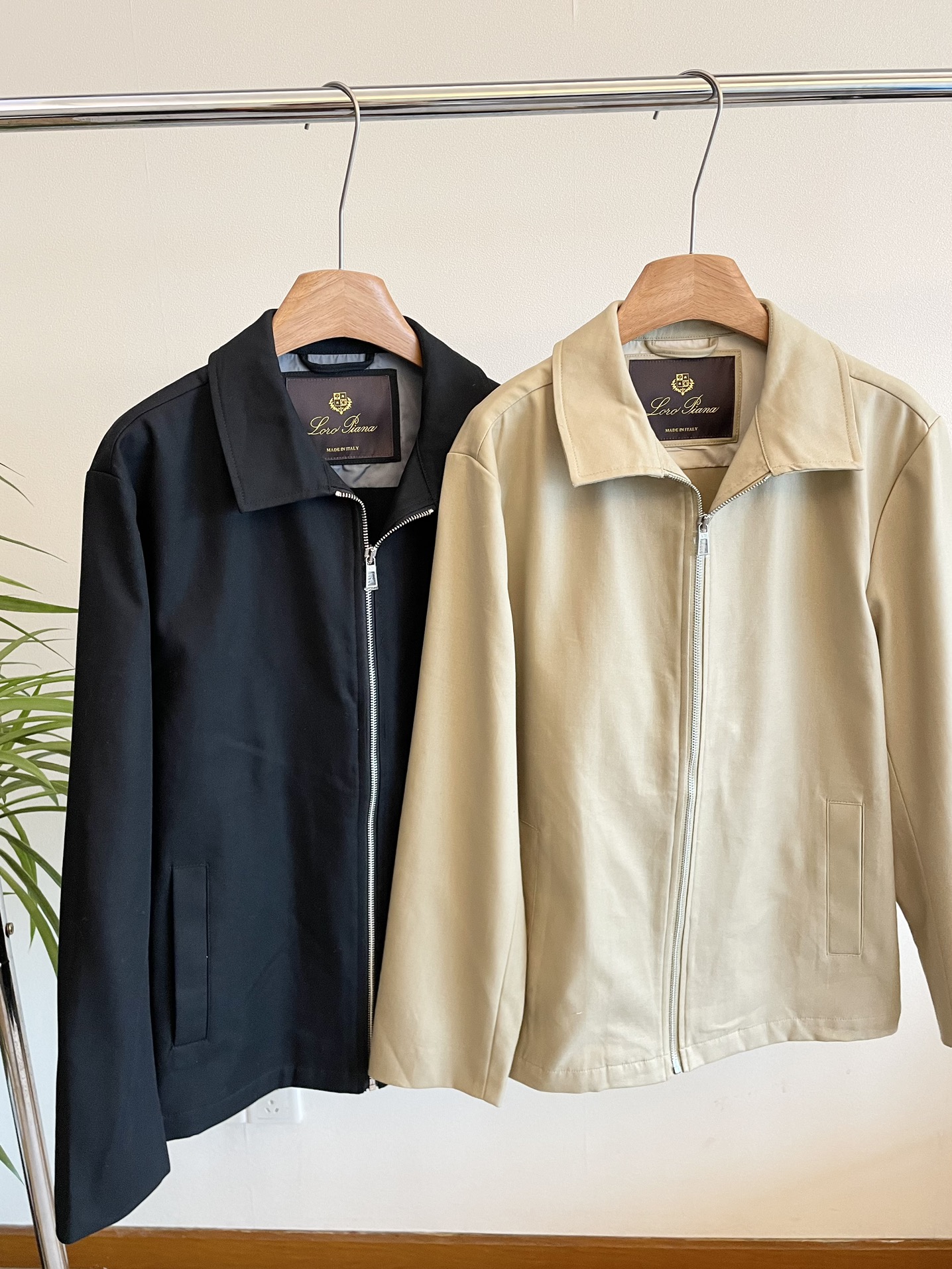 Loro Piana Men's lapel jacket High-end