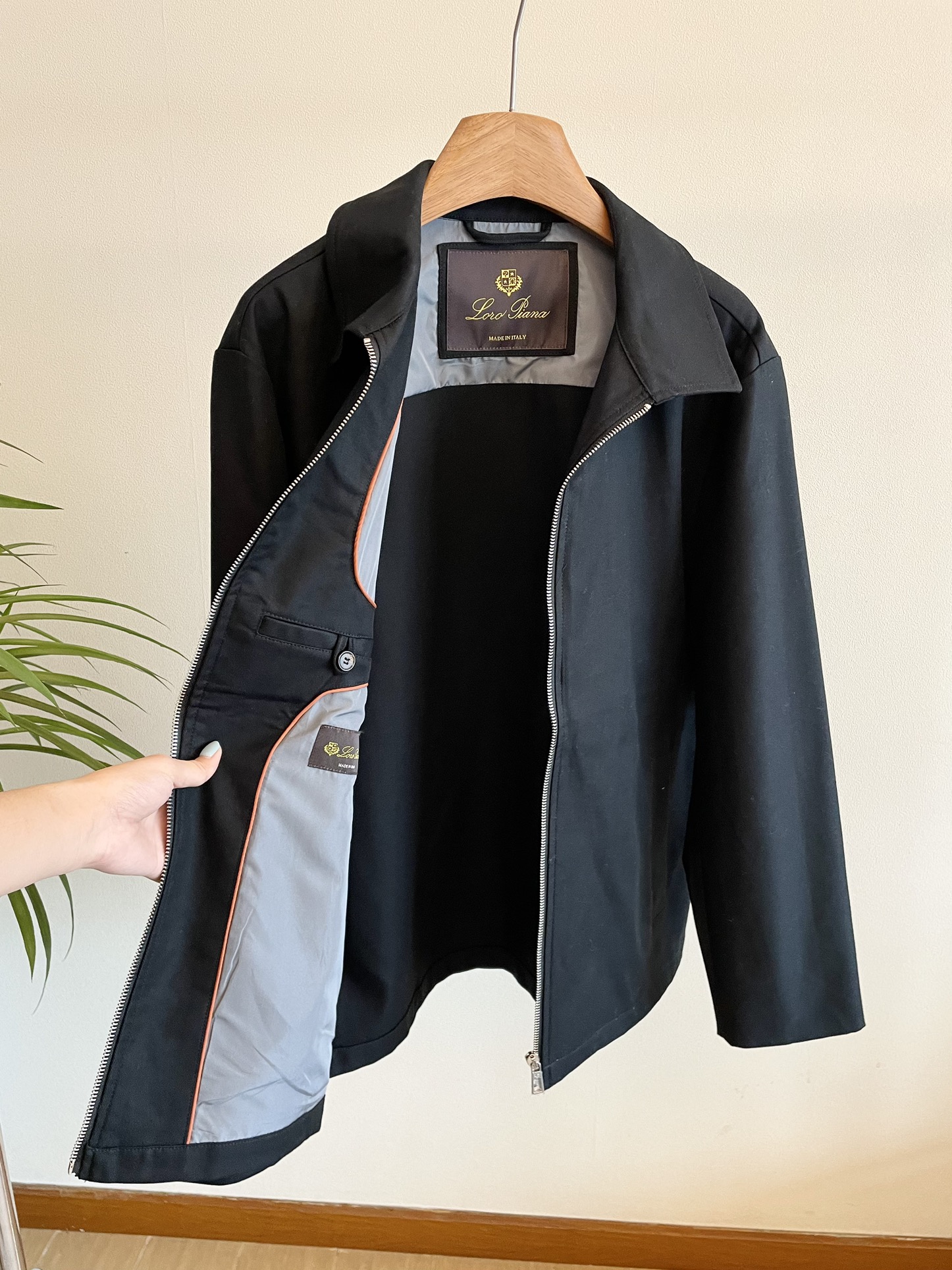 Loro Piana Men's lapel jacket High-end