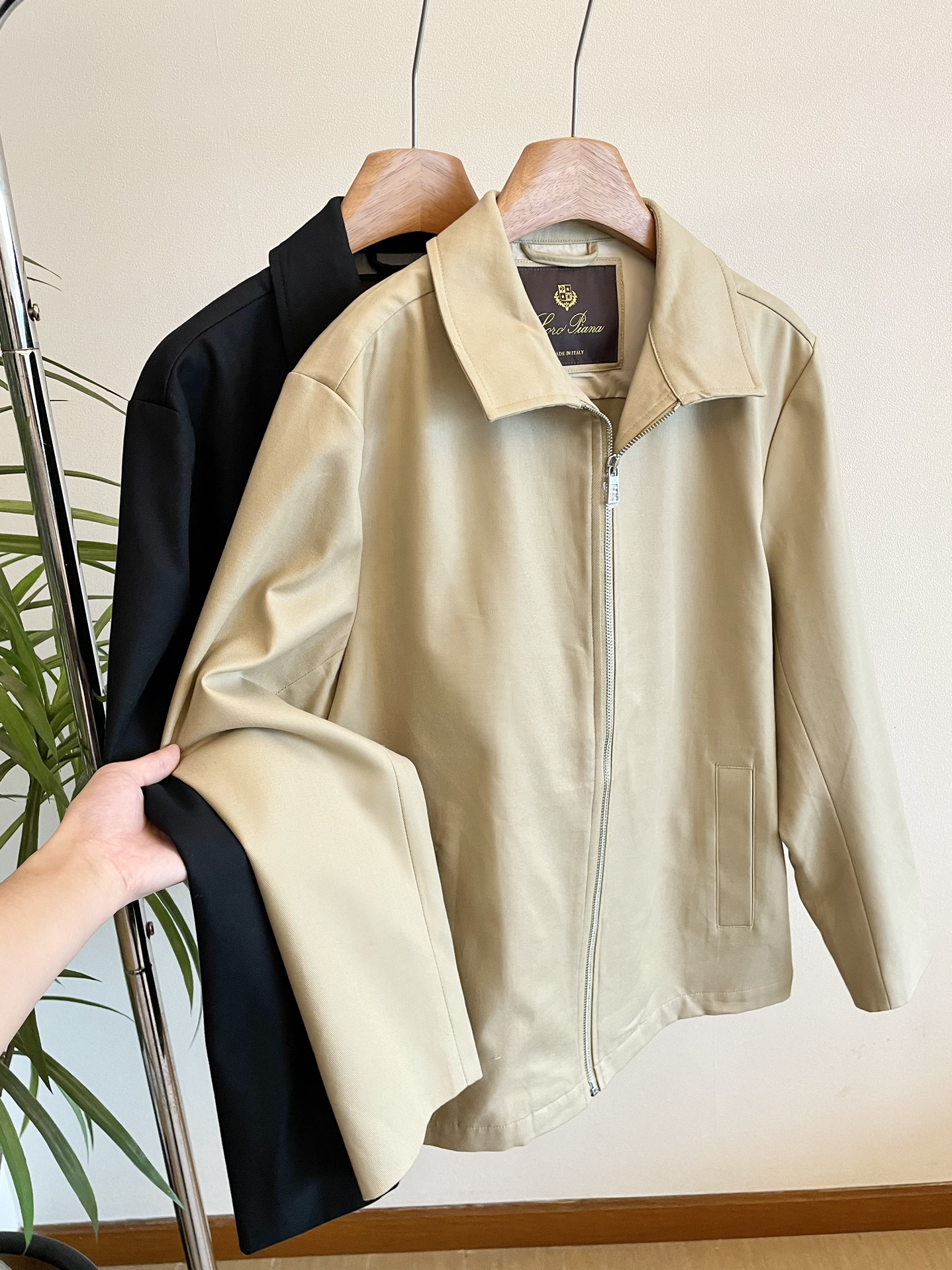 Loro Piana Men's lapel jacket High-end