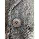 Zegna New autumn and winter knitted herringbone suit, Dark grey