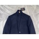 Zegna men's cashmere coat,Mid-length 