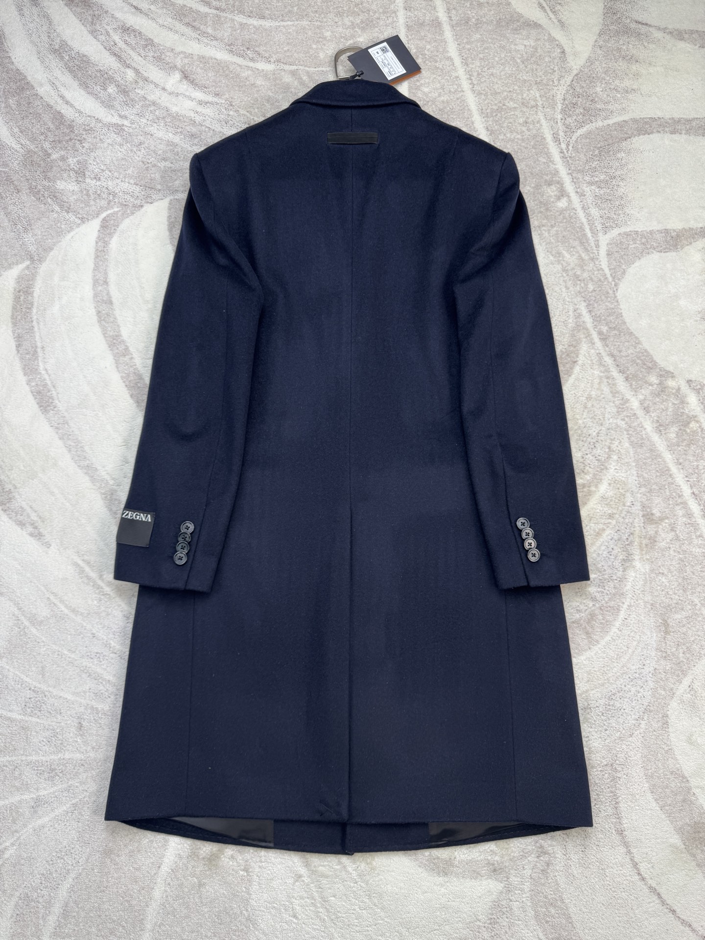 Zegna men's cashmere coat,Mid-length 