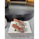 Amina Muaddi 2025FW Gigi Slipper 95 Silver Mirror And White Crystals Amina Muaddi 2025FW Gigi Slipper 95 Silver Mirror And White Crystals