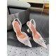 Amina Muaddi Rosie Sling White Amina Muaddi Rosie Sling White