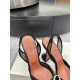 Amina Muaddi Rosie Sling Black Amina Muaddi Rosie Sling Black