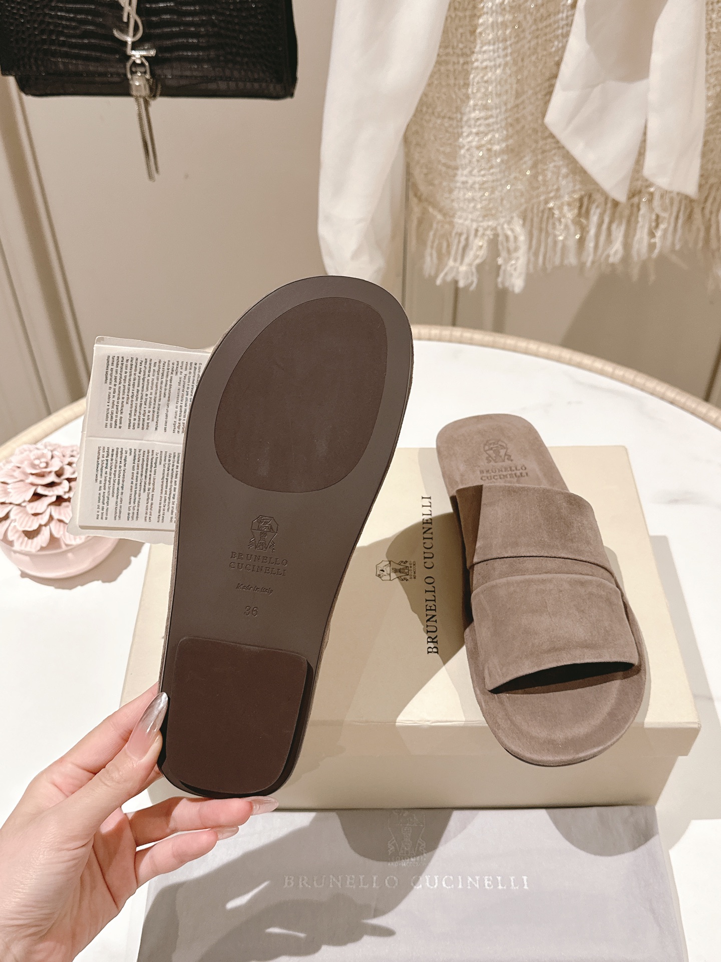 Brunello Cucineli Flat Slippers,BC Slippers Brunello Cucineli Flat Slippers,BC Slippers
