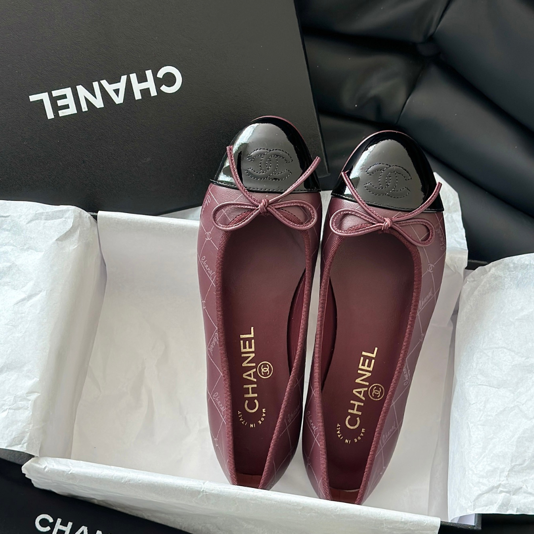 CHANEL Flats,25ss New Ballet Shoes