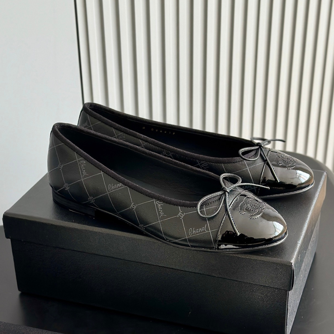 CHANEL Flats,25ss New Ballet Shoes CHANEL Flats,25ss New Ballet Shoes