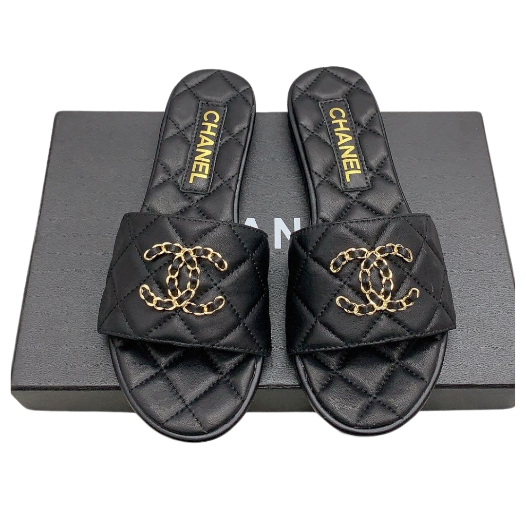 CHANEL Flats Slipper