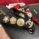 CHANEL 2025 SPRING-SUMMER Flats Slipper THONGS Lambskin & Metal Black CHANEL 2025 SPRING-SUMMER Flats Slipper THONGS Lambskin & Metal Black