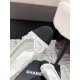 CHANEL Flats white & black CHANEL Flats white & black