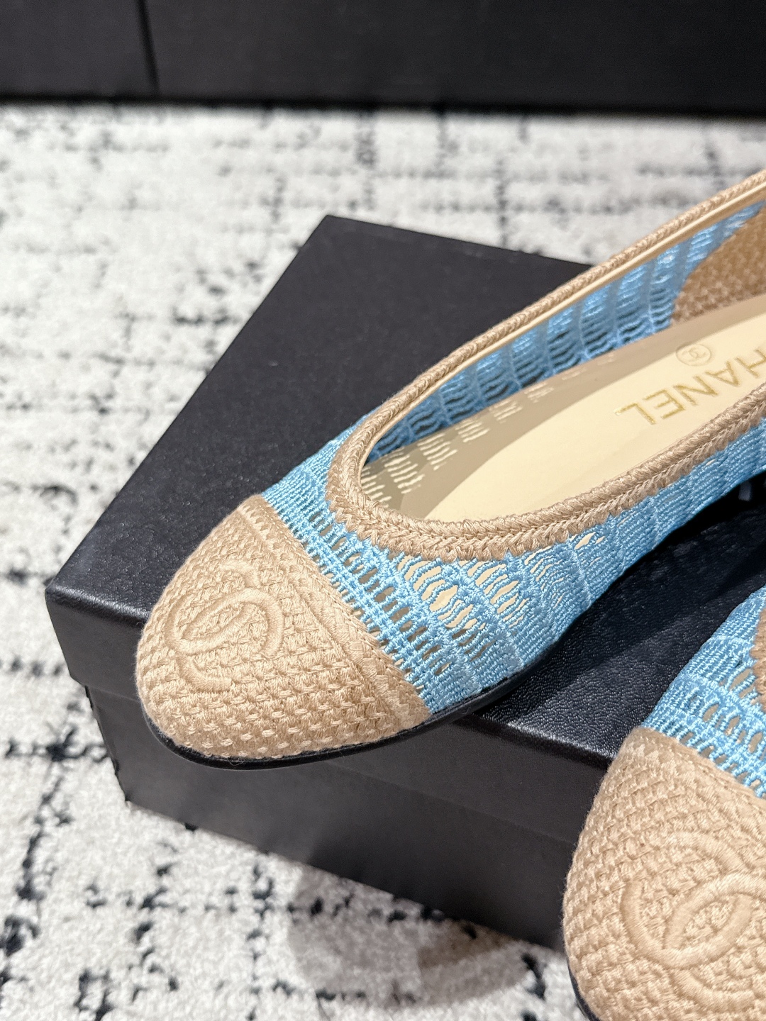 CHANEL 2025 woven ballet flats CHANEL 2025 woven ballet flats
