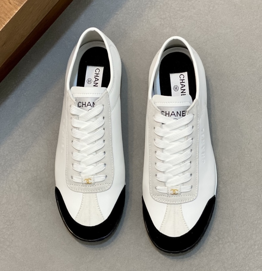 CHANEL 23C panda sneakers  men’s shoes 