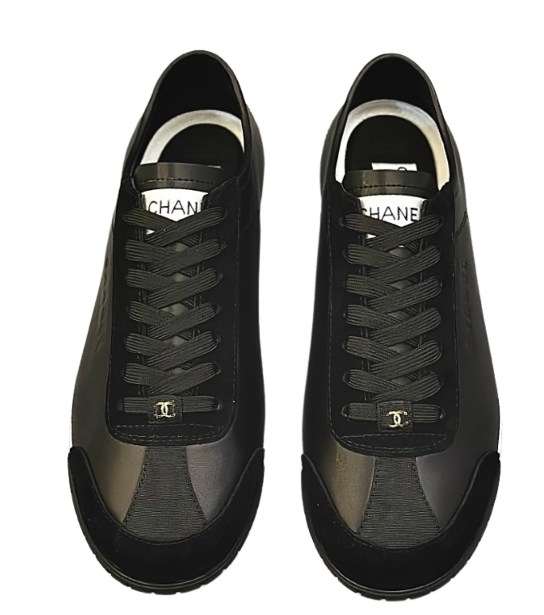 CHANEL 23C panda sneakers  men’s shoes 