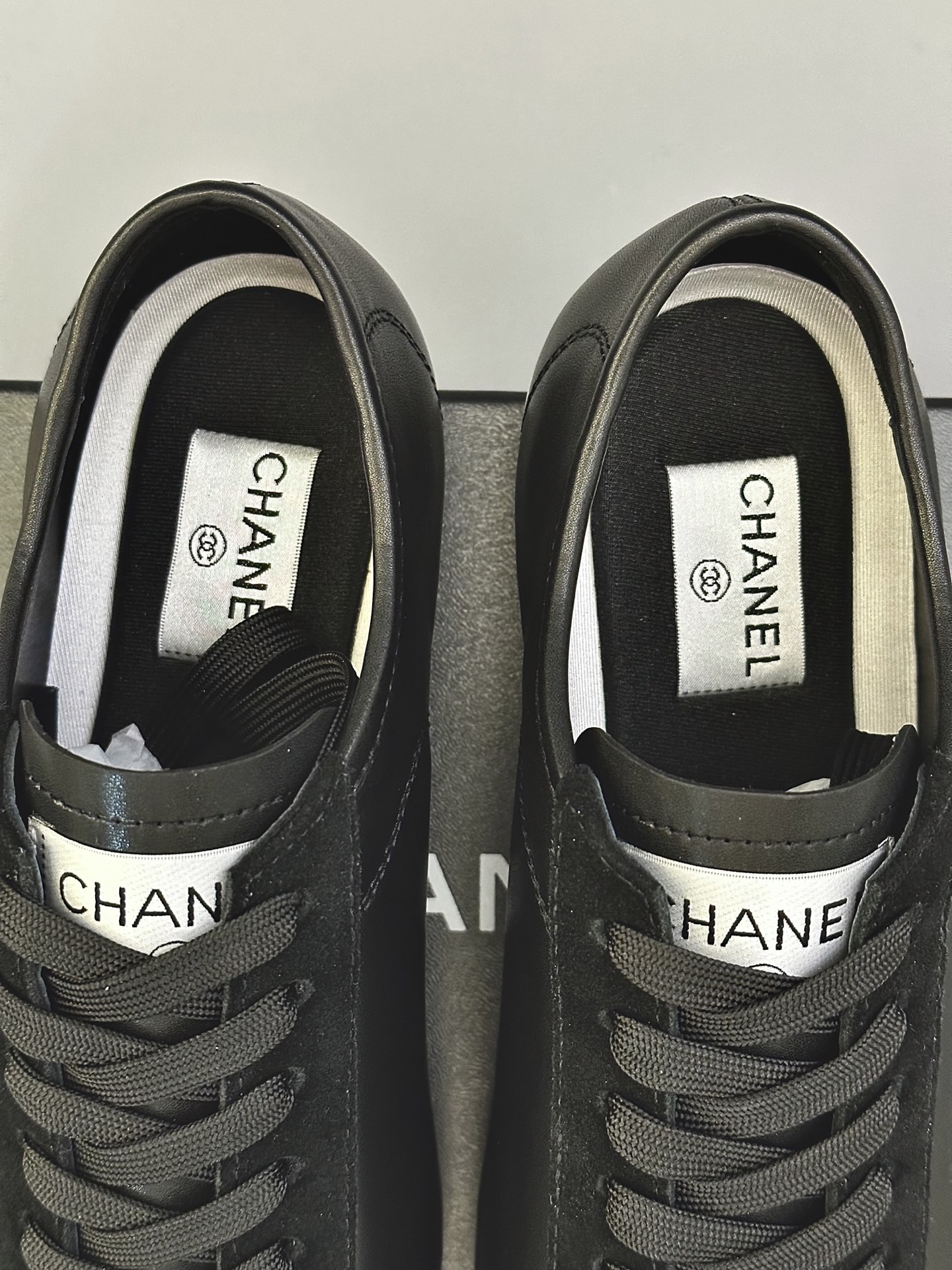 CHANEL 23C panda sneakers men’s shoes CHANEL 23C panda sneakers men’s shoes