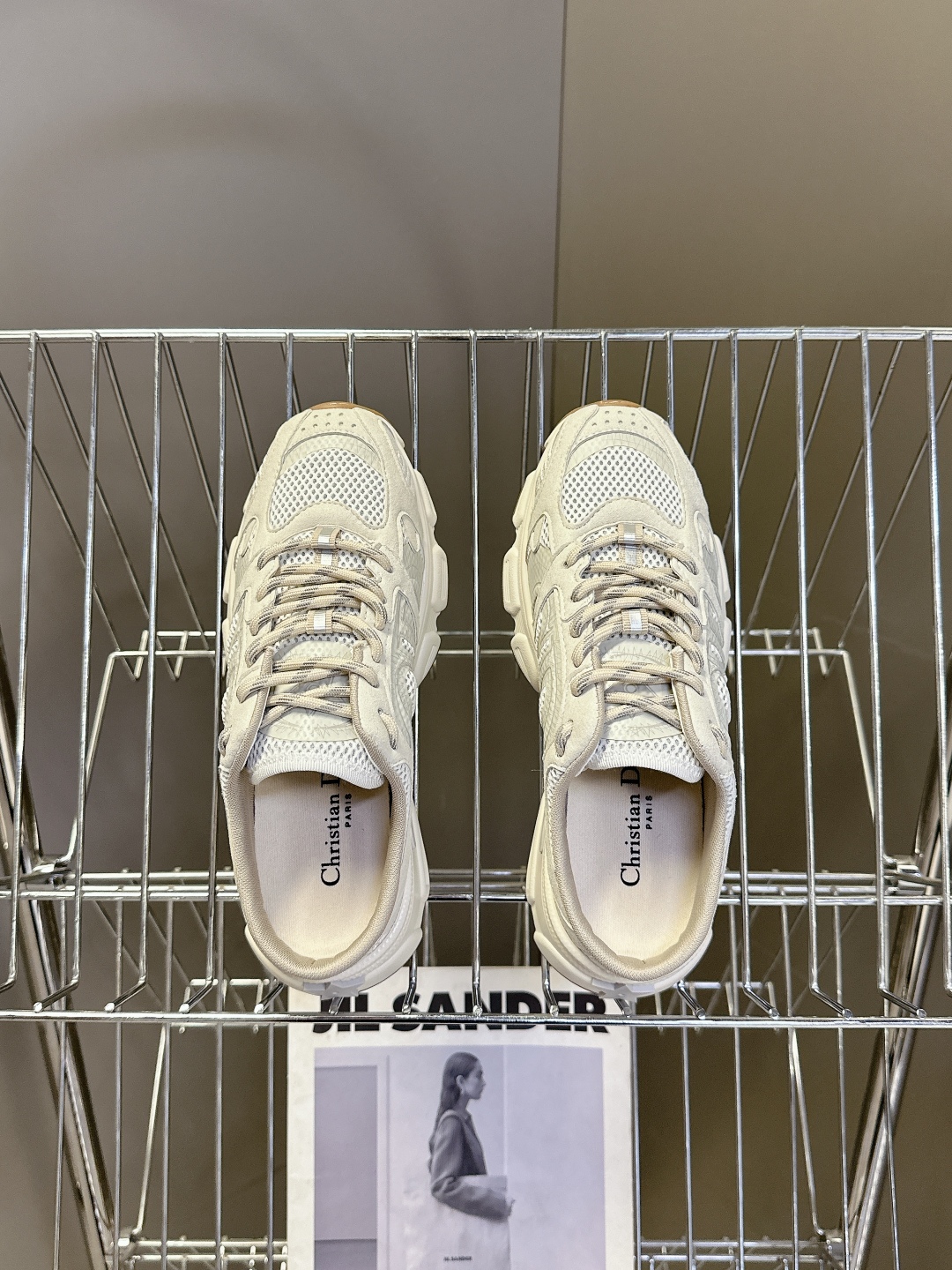 CHRISTIAN DIOR Chrono Sneakers Grey CHRISTIAN DIOR Chrono Sneakers Grey
