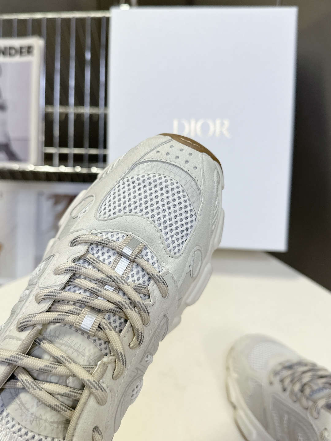 CHRISTIAN DIOR Chrono Sneakers Grey CHRISTIAN DIOR Chrono Sneakers Grey