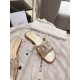 CHRISTIAN DIOR 2025 SS New D-Club Hollow-Out Layered Cross-Strap Slippers, Flat Sandals CHRISTIAN DIOR 2025 SS New D-Club Hollow-Out Layered Cross-Strap Slippers, Flat Sandals