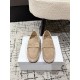 CHRISTIAN DIOR Boy Loafer Rope Beige Suede Calfskin