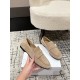 CHRISTIAN DIOR Boy Loafer Rope Beige Suede Calfskin