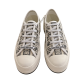 CHRISTIAN DIOR  Walk'n'Dior Sneaker, Stone Gray Dior Oblique Embroidered Cotton