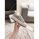 CHRISTIAN DIOR  Walk'n'Dior Sneaker, Stone Gray Dior Oblique Embroidered Cotton