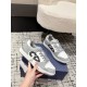 CHRISTIAN DIOR  B57 Dribble Low-Top Sneaker,Gray and White Smooth Calfskin with Beige and Black Dior Oblique Jacquard