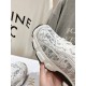 CHRISTIAN DIOR  Vibe Sneaker,White Mesh Printed with Dior Oblique Motif and White and Black Leather 