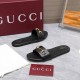GUCCI  Women's Slide Sandal with Horsebit, Black