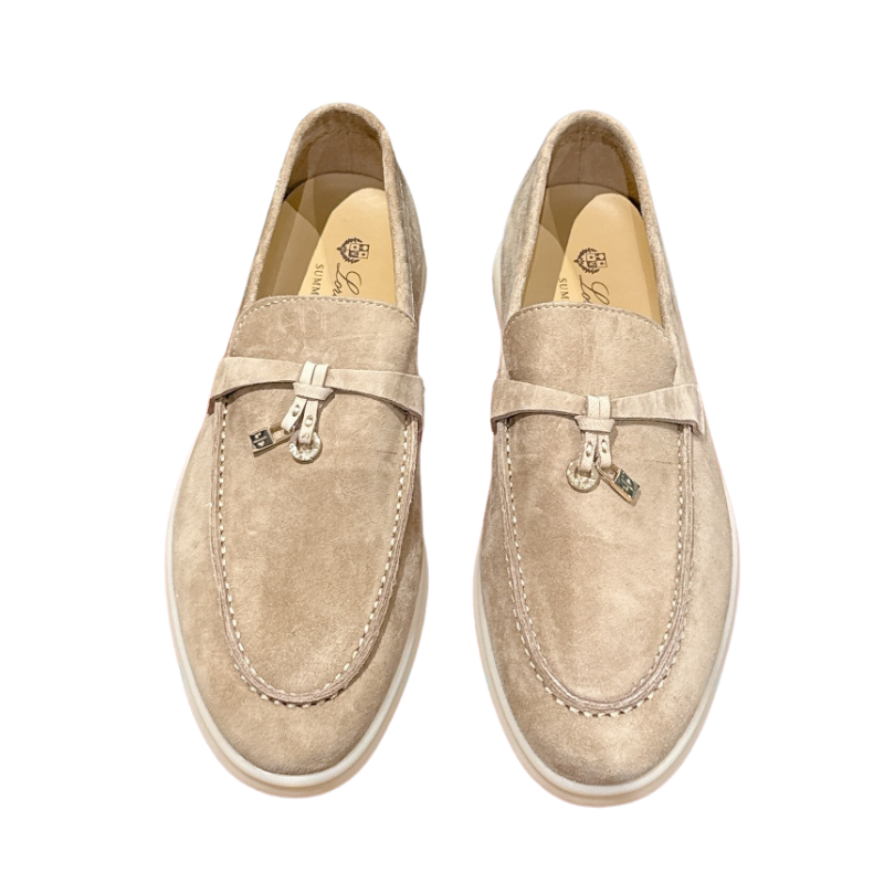Loro Piana Summer Charms Walk Loafer  Suede
