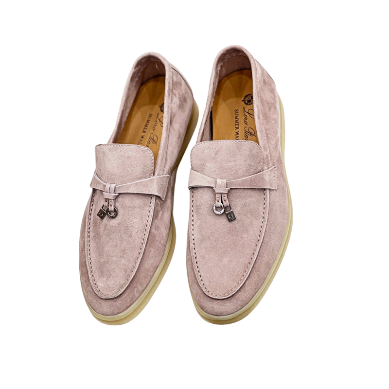Loro Piana Summer Charms Walk Loafer  Suede