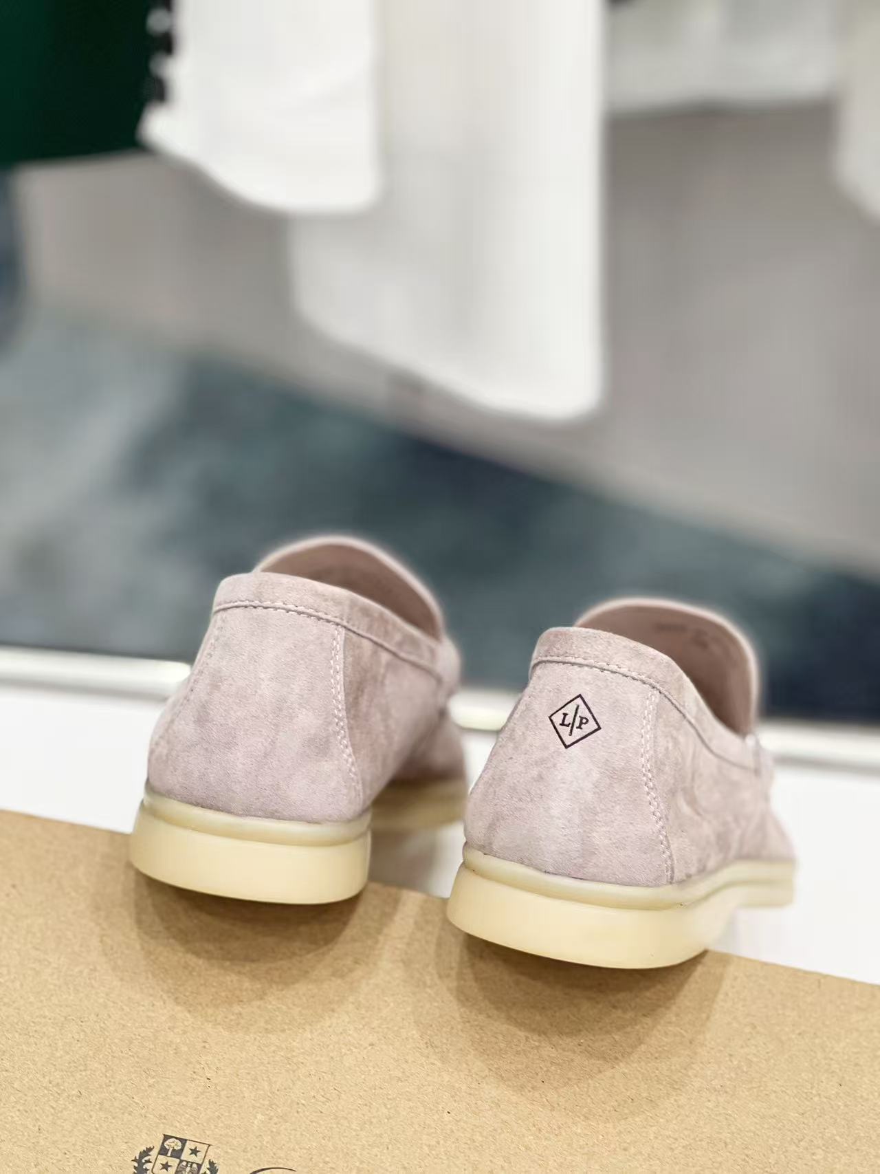 Loro Piana Summer Charms Walk Loafer  Suede