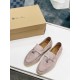 Loro Piana Summer Charms Walk Loafer  Suede