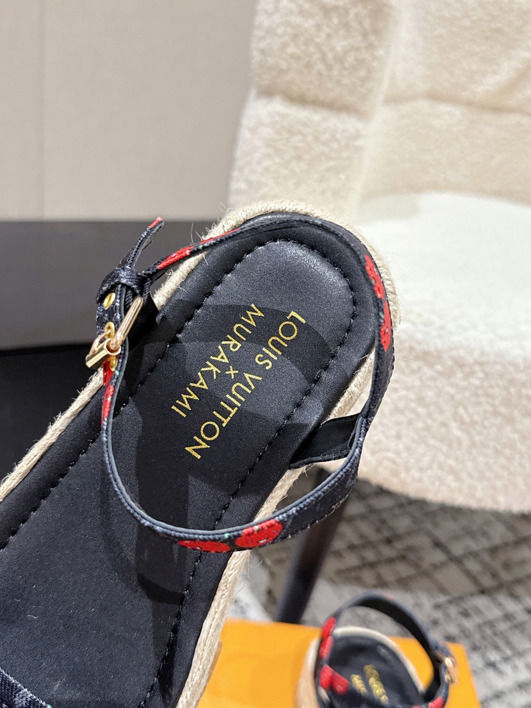 LOUIS VUITTON Maya Platform Espadrille,Takashi Murakami x LOUIS VUITTON 25 LOUIS VUITTON Maya Platform Espadrille,Takashi Murakami x LOUIS VUITTON 25