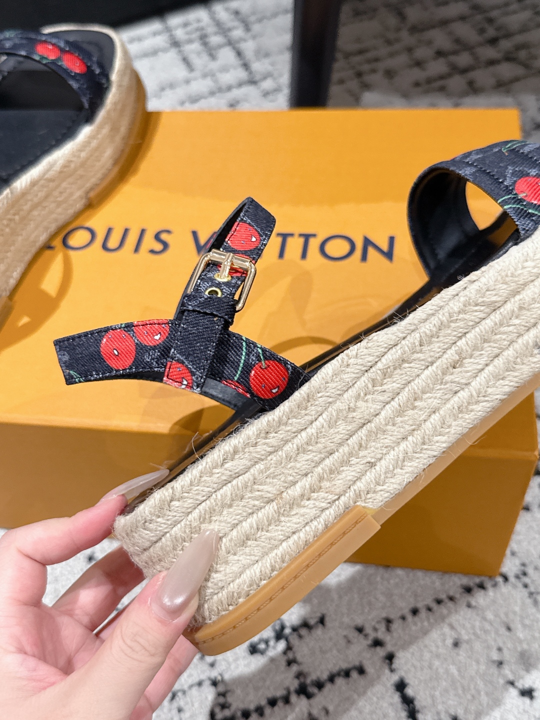 LOUIS VUITTON Maya Platform Espadrille,Takashi Murakami x LOUIS VUITTON 25 LOUIS VUITTON Maya Platform Espadrille,Takashi Murakami x LOUIS VUITTON 25