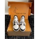 LOUIS VUITTON ARCHLIGHT SNEAKER IN WHITE MIX BLACK EMBOSSED CALFSKIN 101058