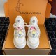 LOUIS VUITTON ARCHLIGHT SNEAKER 1AHOKR EMBOSSED CALFSKIN 
