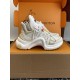 LOUIS VUITTON ARCHLIGHT SNEAKER 1AHOKR EMBOSSED CALFSKIN 