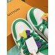 LOUIS VUITTON LV TRAINER MAXI SNEAKER GREEN WHITE VIRGIL ABLOH
