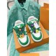 LOUIS VUITTON LV TRAINER MAXI SNEAKER GREEN WHITE VIRGIL ABLOH
