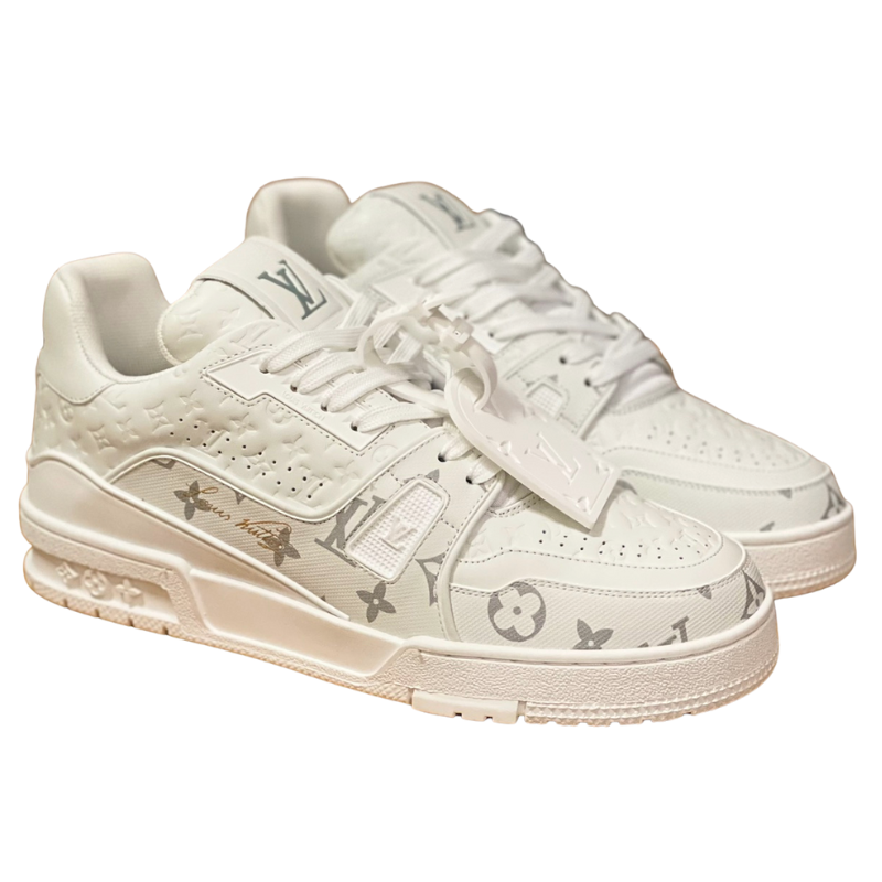LOUIS VUITTON White Low Top Casual Shoes