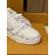 LOUIS VUITTON White Low Top Casual Shoes
