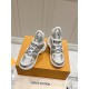 LOUIS VUITTON archlight sneaker in silver