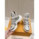LOUIS VUITTON archlight sneaker in silver